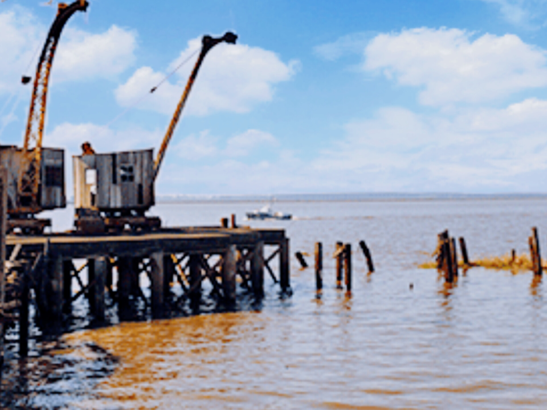 Retomarán obras en el muelle del ex frigorífico Anglo