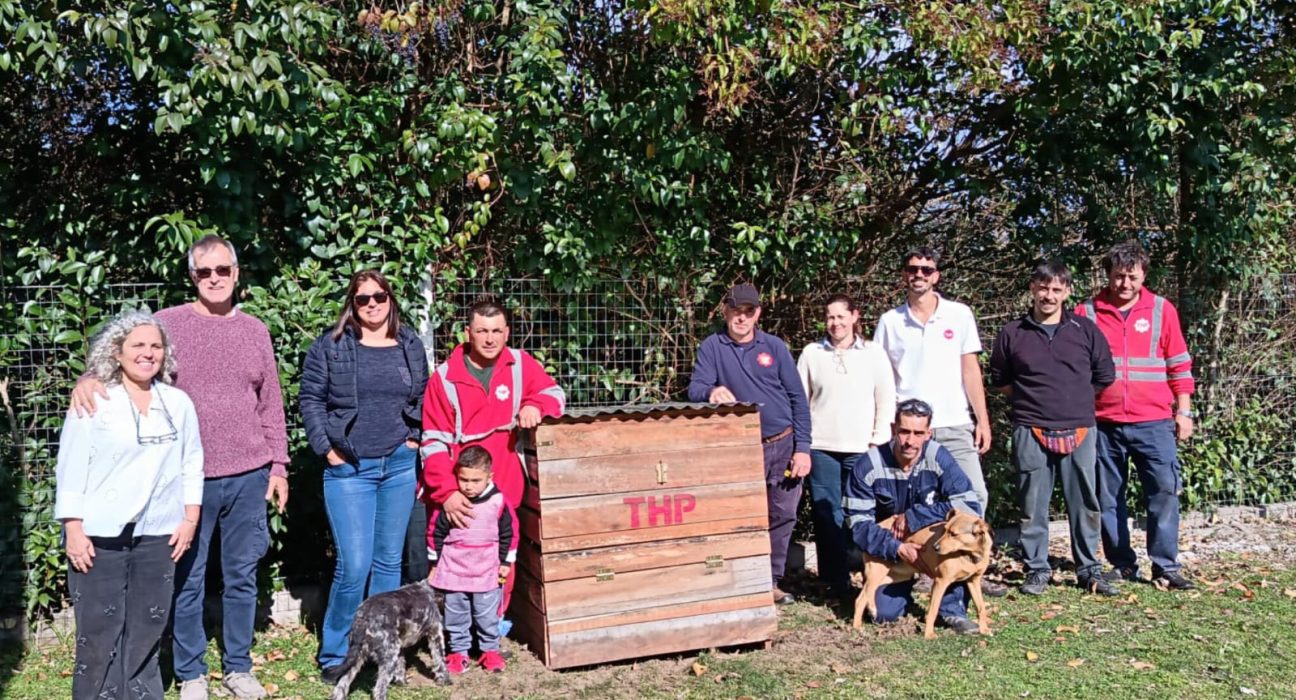 Escuela de Algorta y empresa THP promueven la educación ambiental y la participación comunitaria