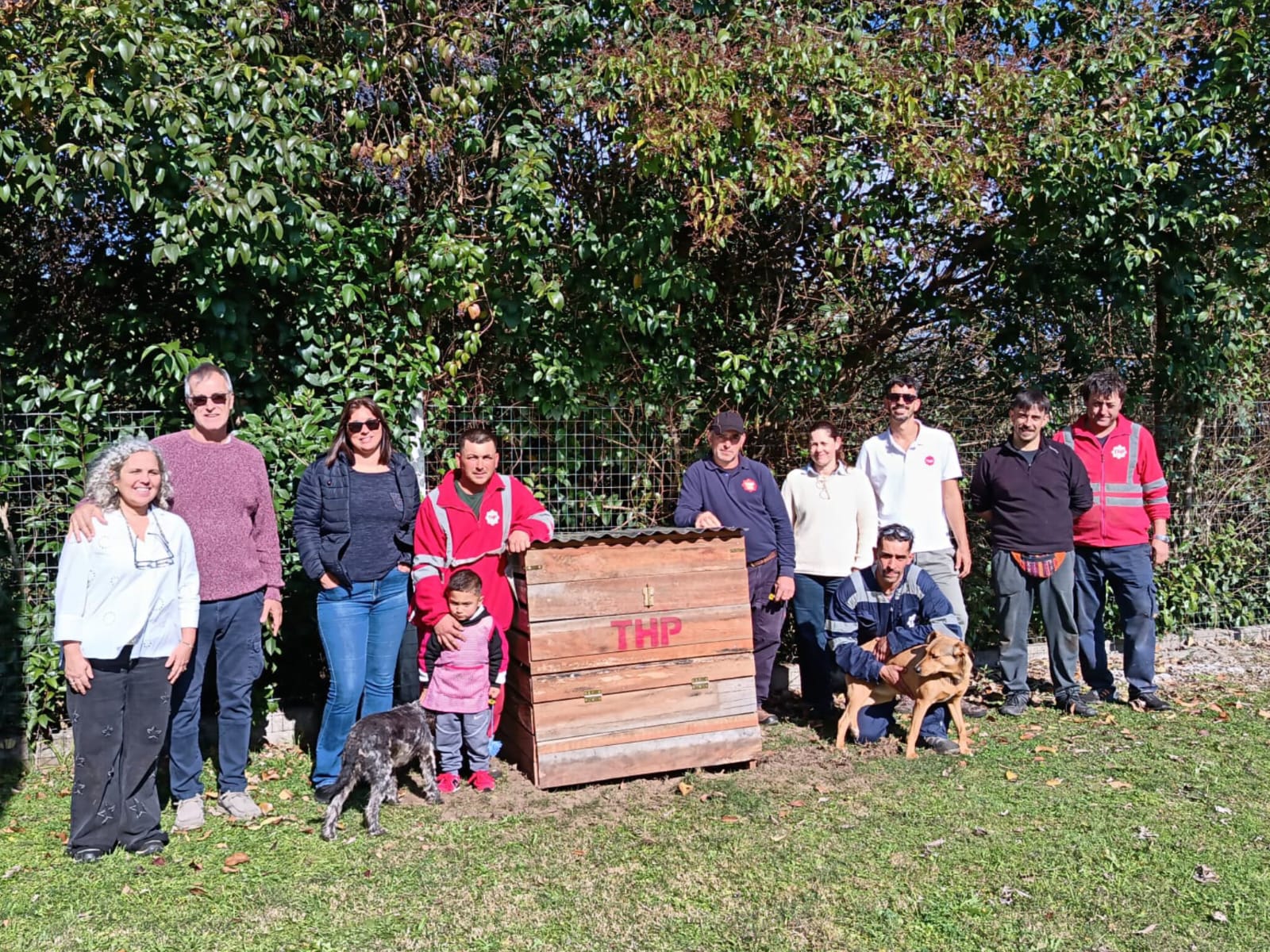Escuela de Algorta y empresa THP promueven la educación ambiental y la participación comunitaria